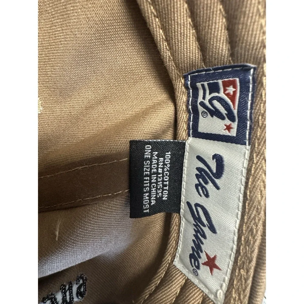 Indianapolis Motor Speedway Indy Car Race‎ Tan Adjustable Ball Cap Hat